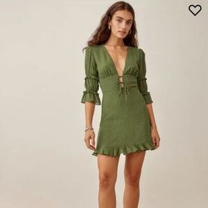 NWT Reformation Lauralei Dress Size 10